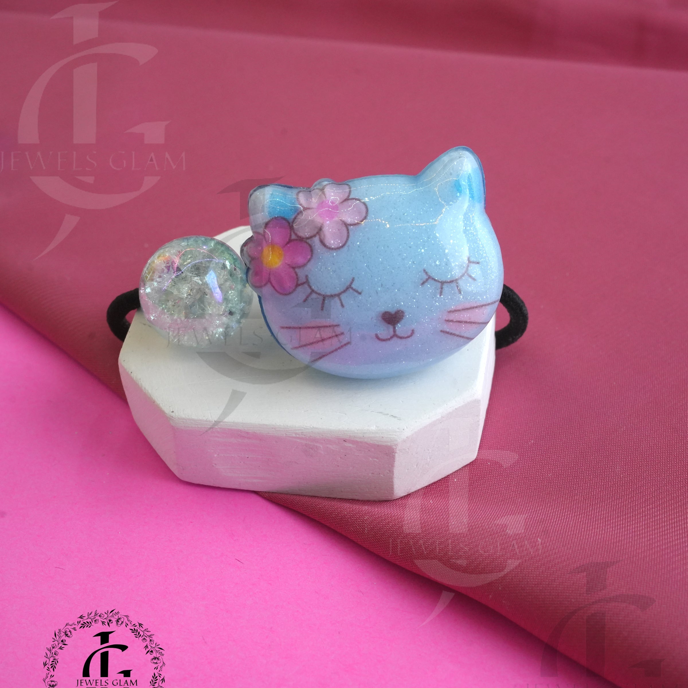 Adorable Animal Charm Hair Ties 1 pc