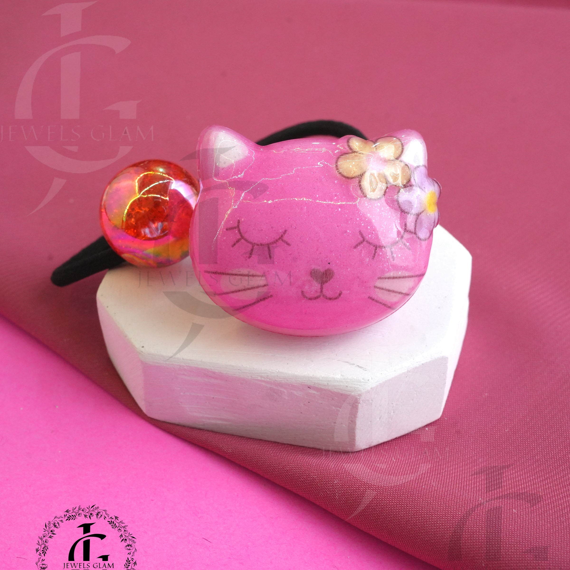 Adorable Animal Charm Hair Ties 1 pc