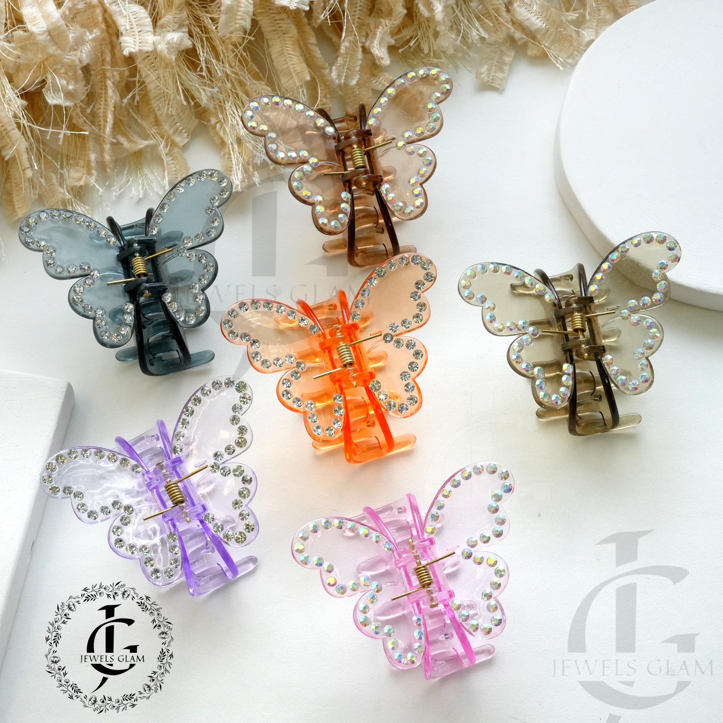 Butterfly Hair Catcher Claw Clip
