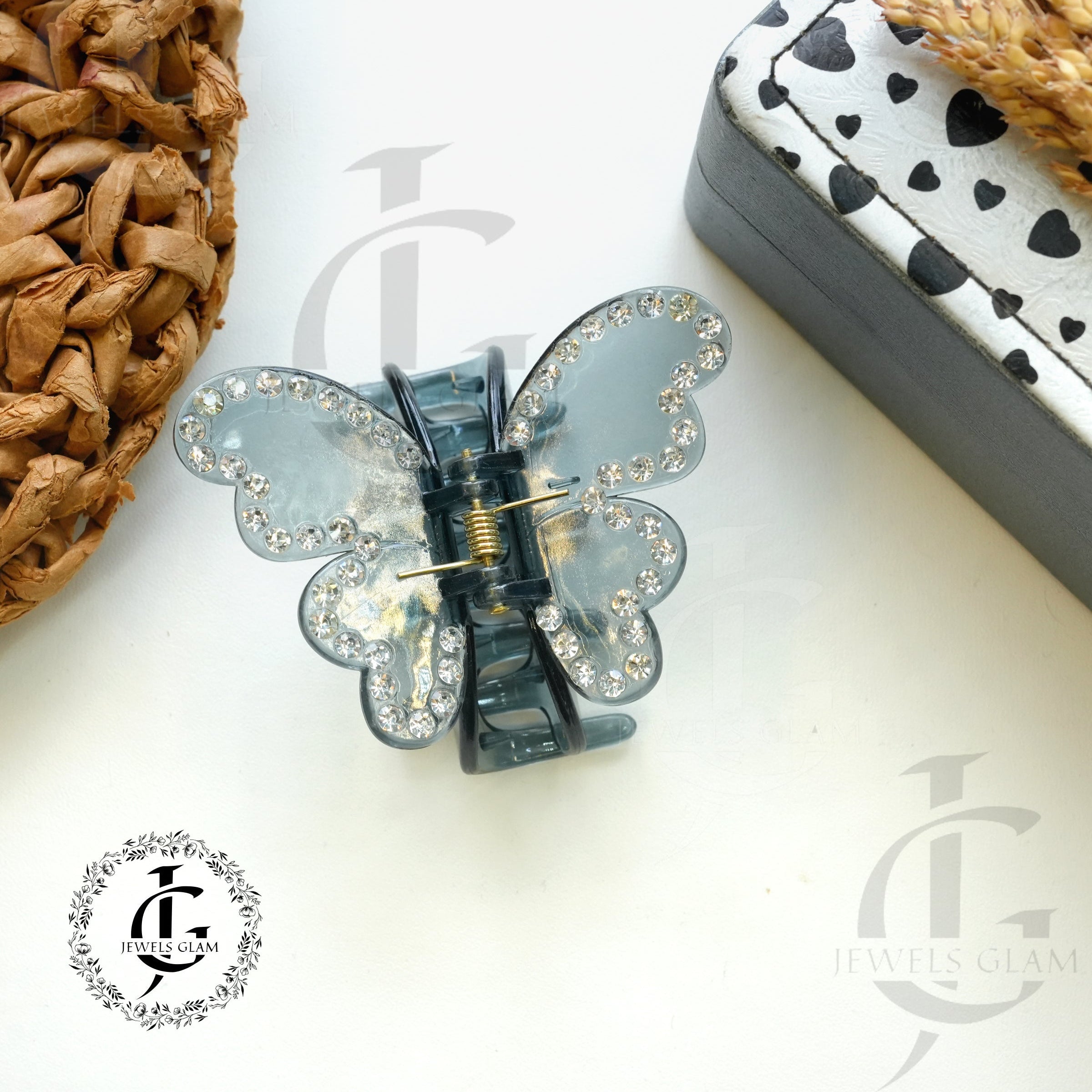 Butterfly Hair Catcher Claw Clip