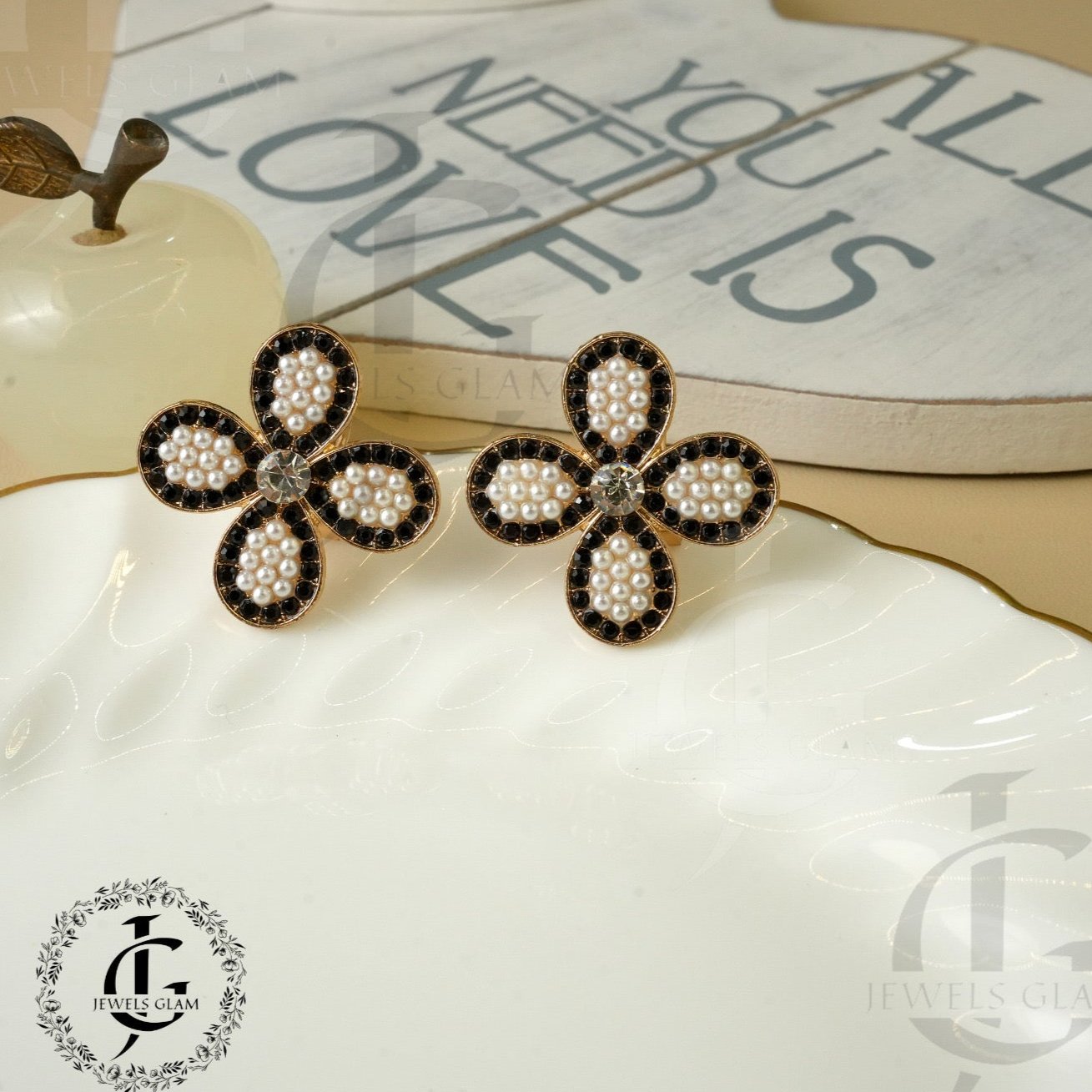 Flower Stud Earrings