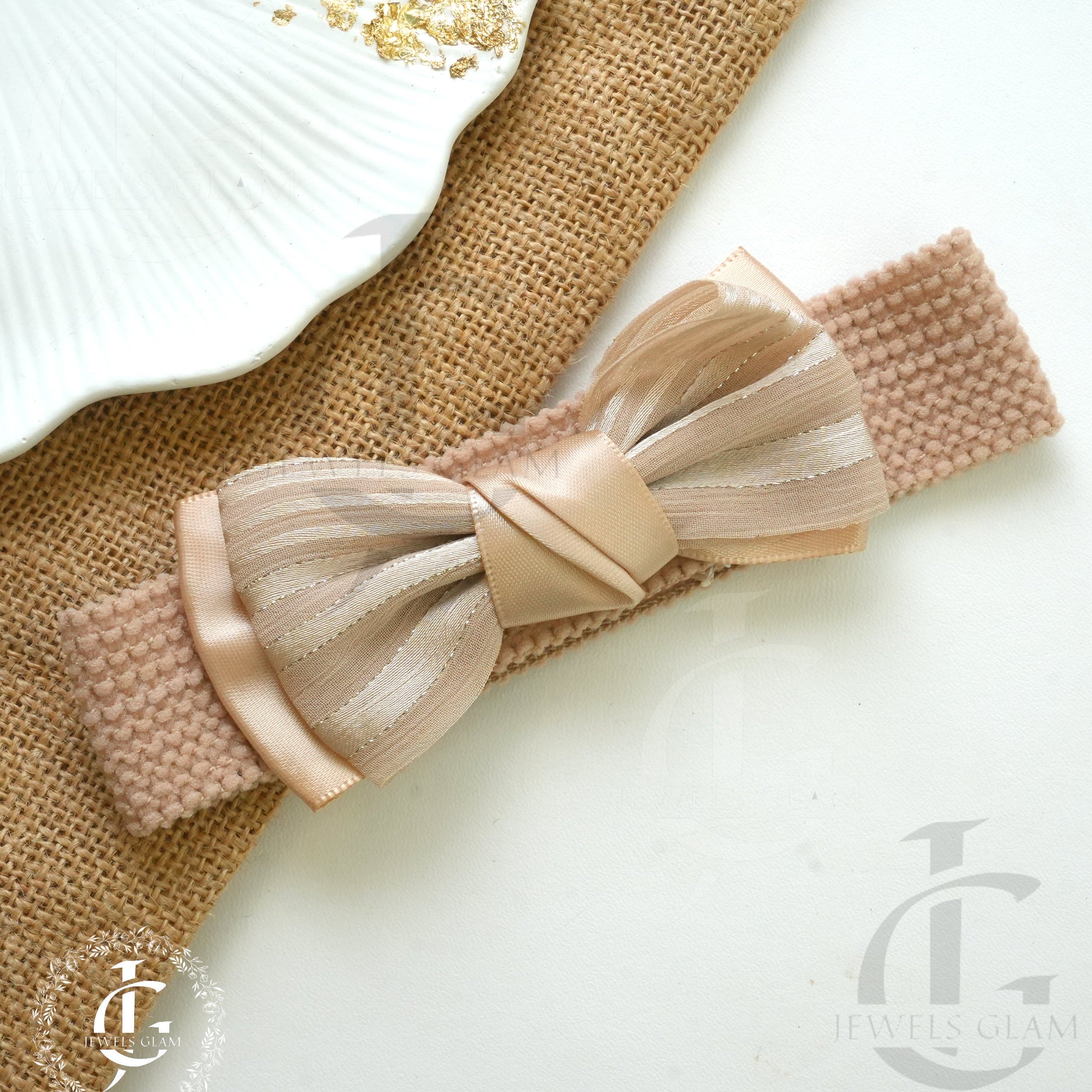 Elegant Satin Bow Headband Collection