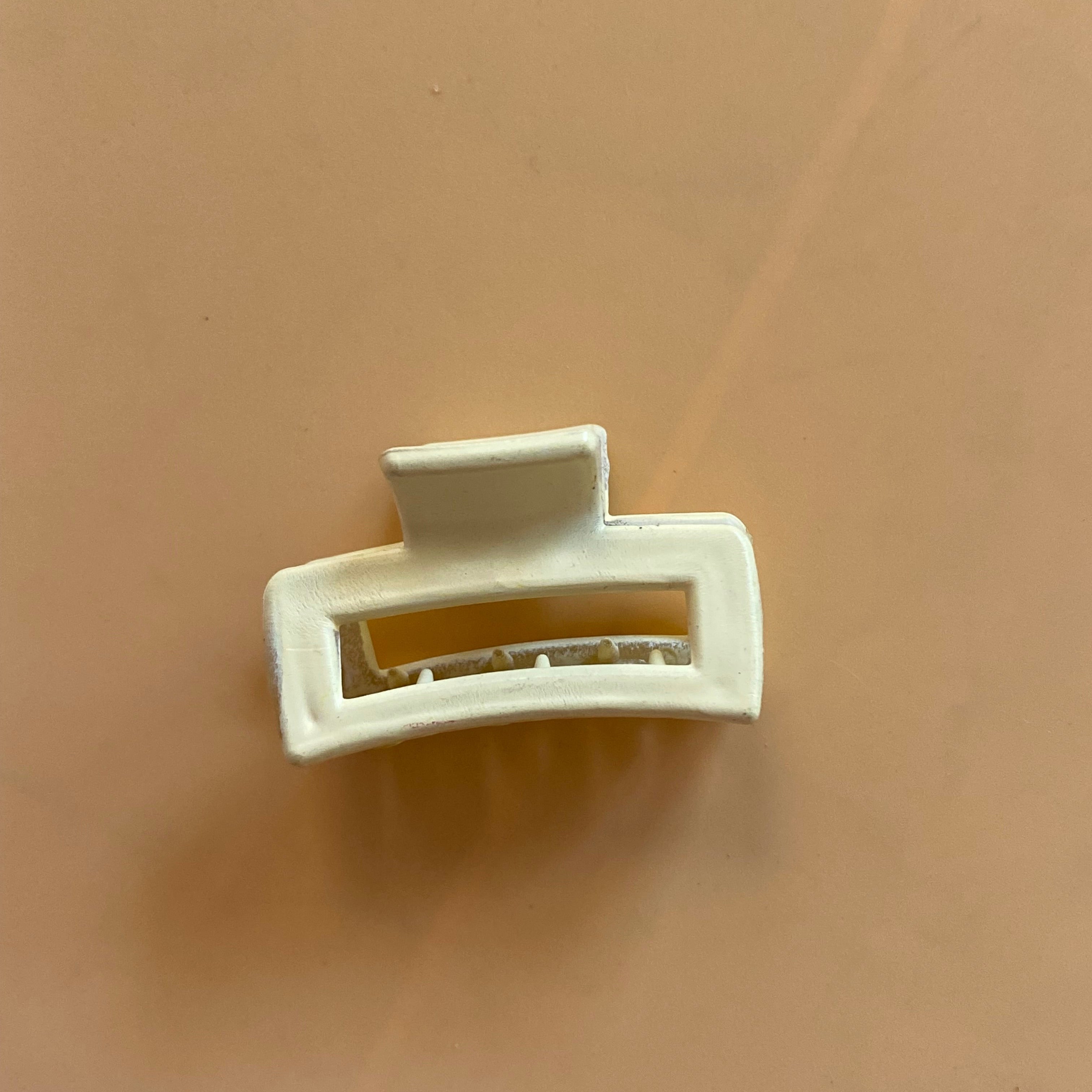 Compact Blue Hair Claw Clip (small)