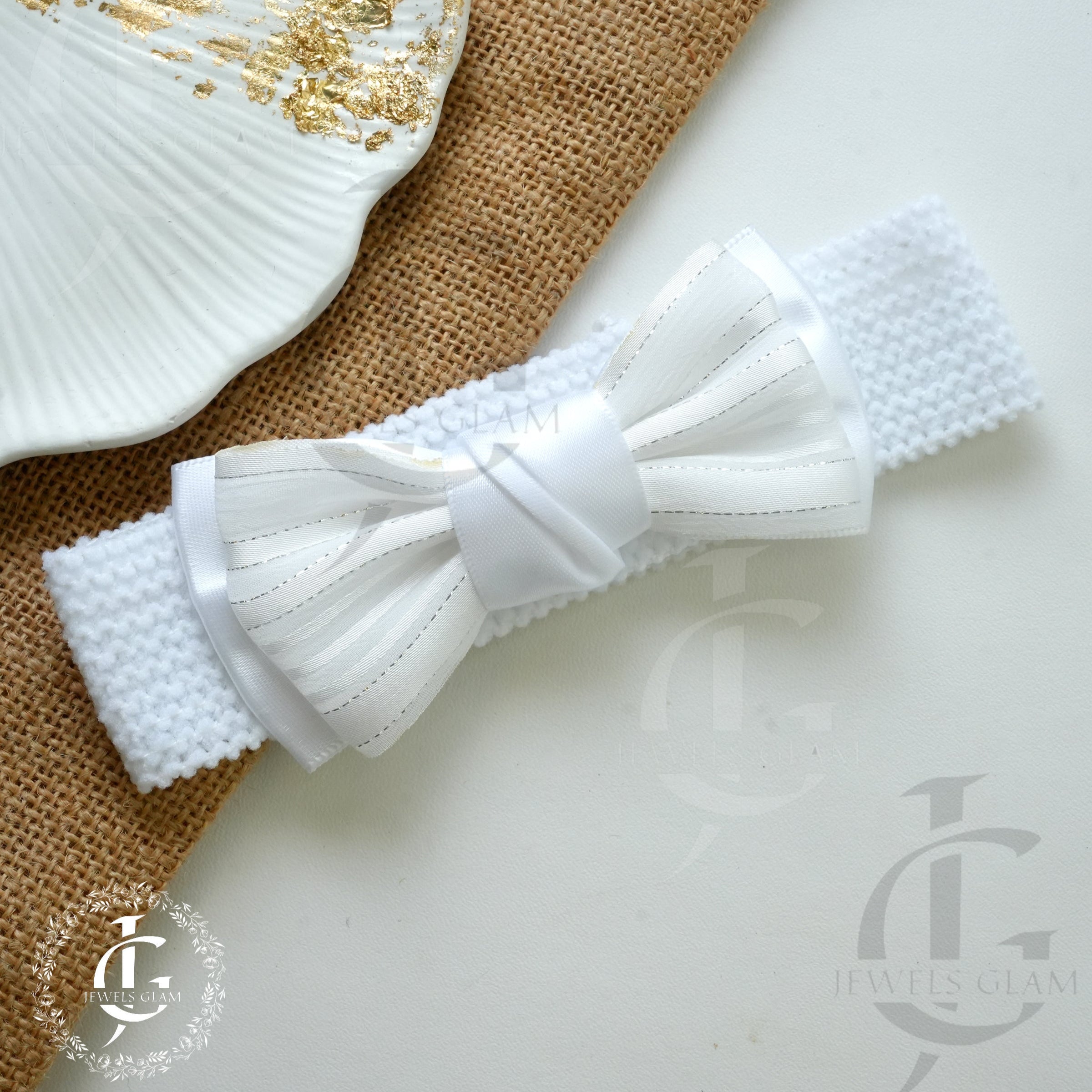 Elegant Satin Bow Headband Collection