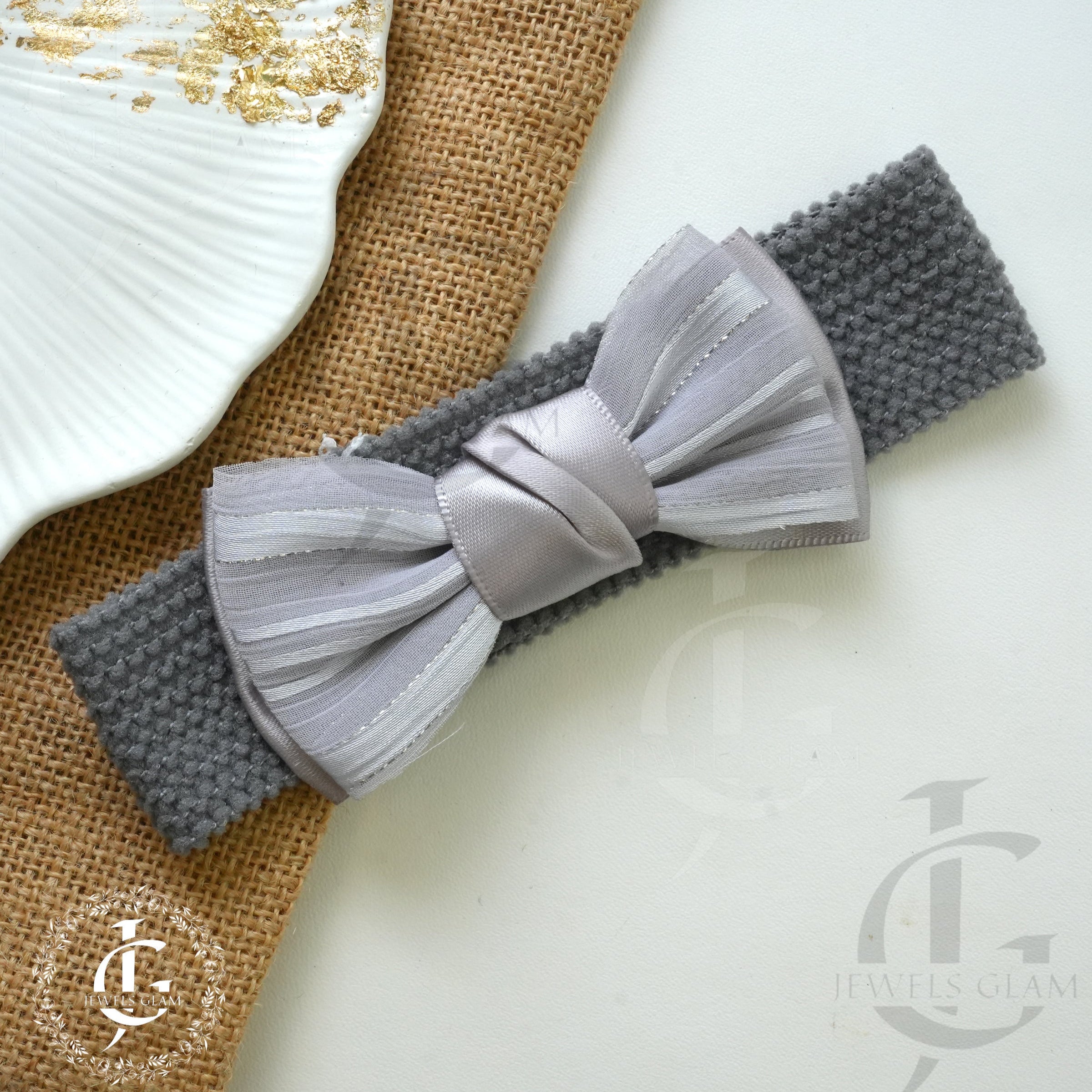 Elegant Satin Bow Headband Collection