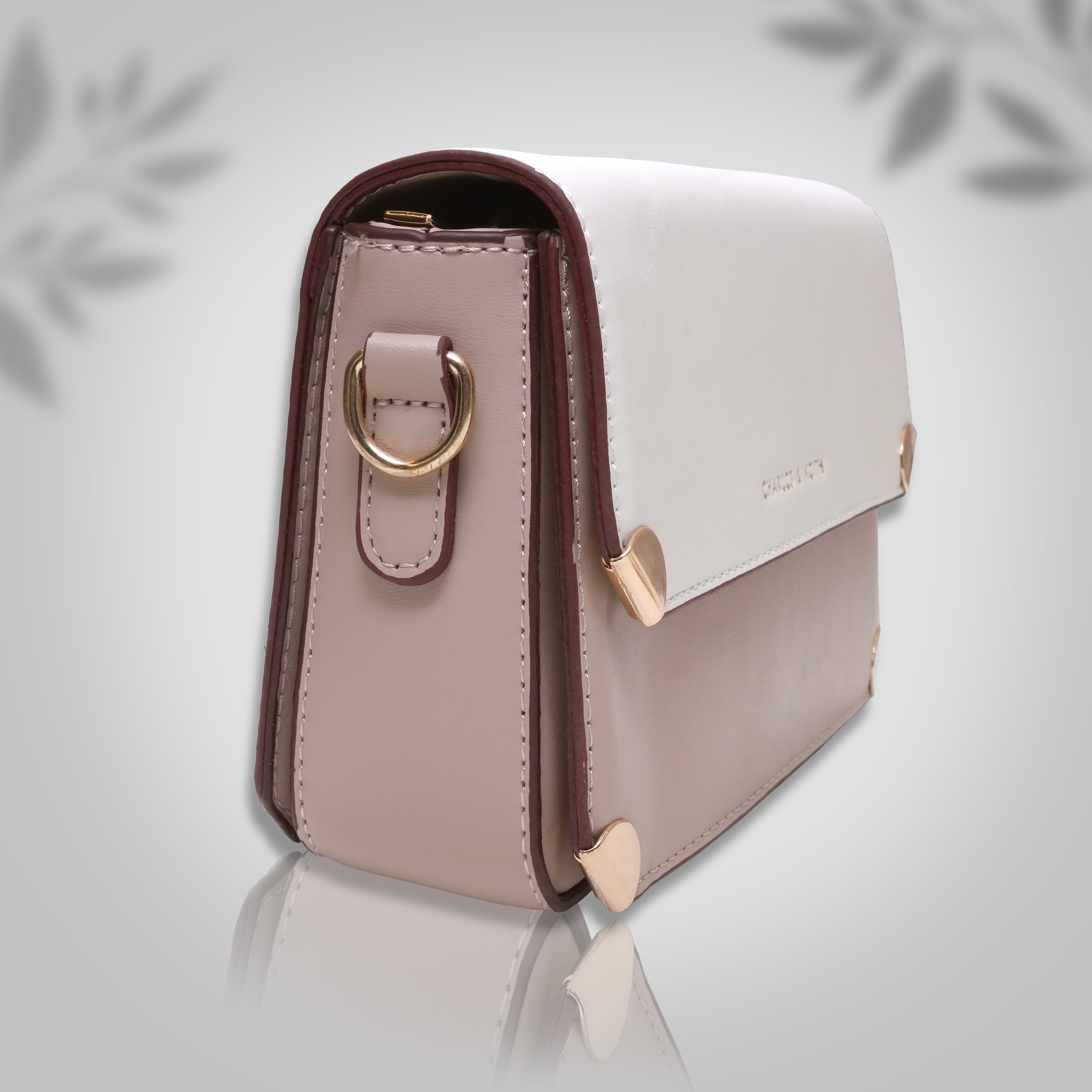 Women Sleek Leather Shoulder Bag