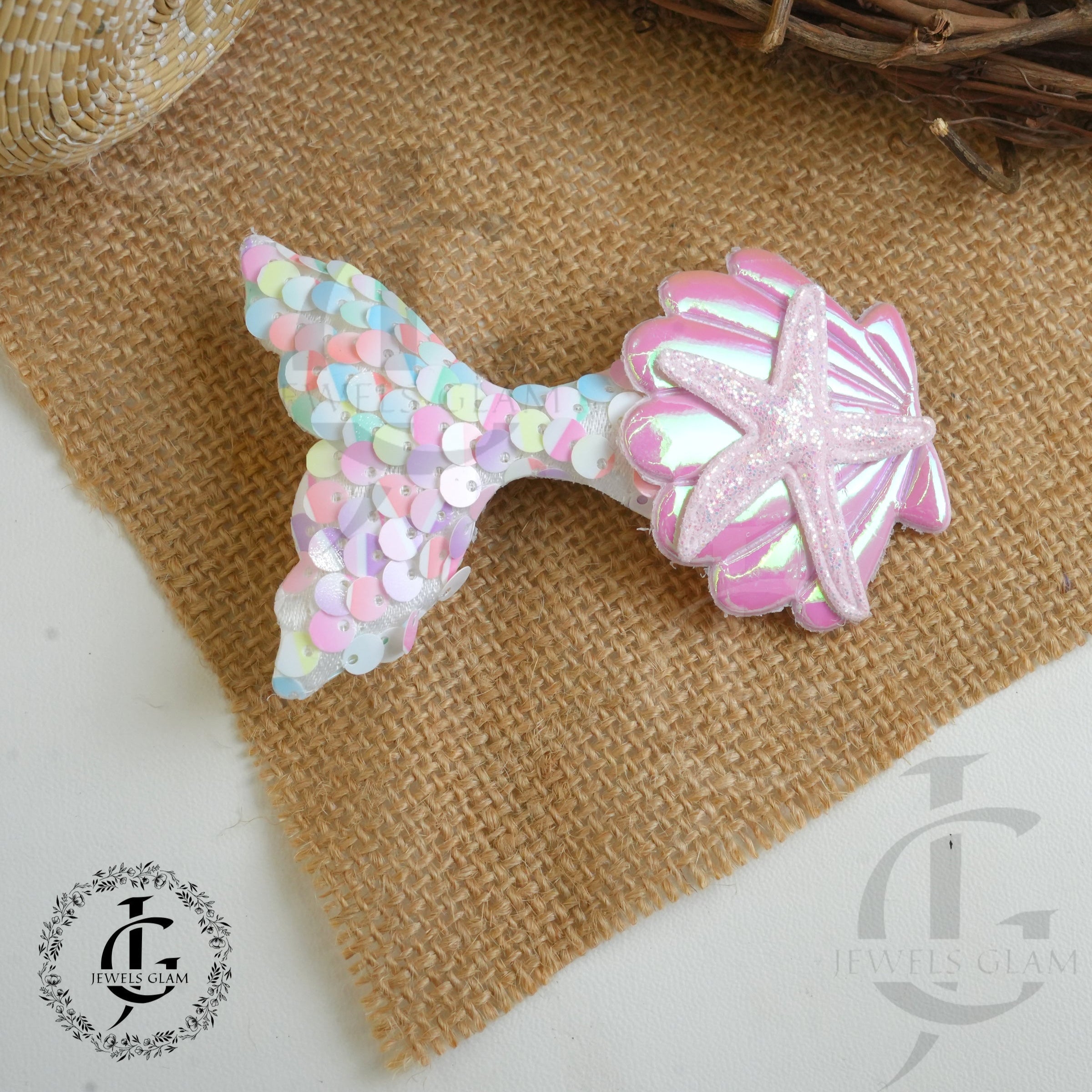 Glittering Mermaid Tail Hair Pin