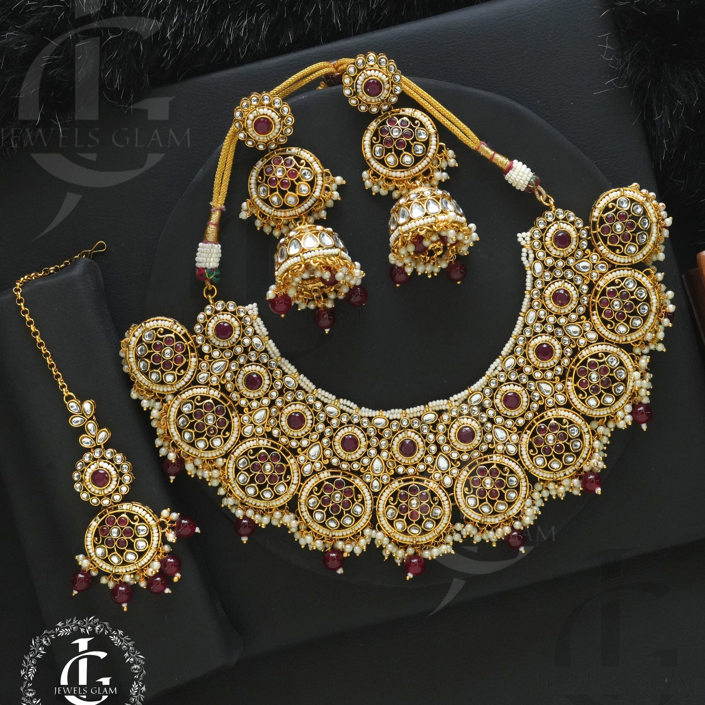 Kundan Bridal Jewelry Set