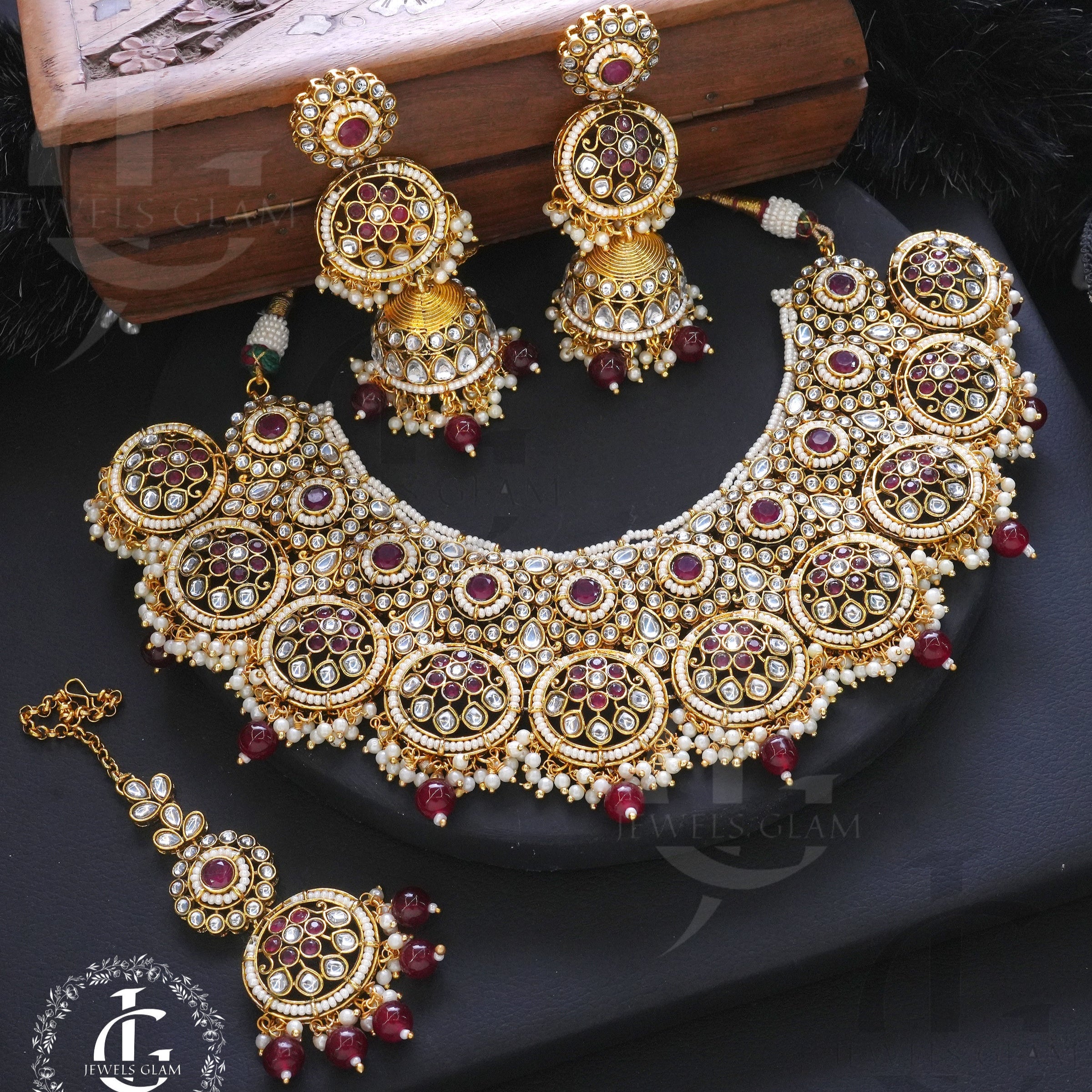 Kundan Bridal Jewelry Set