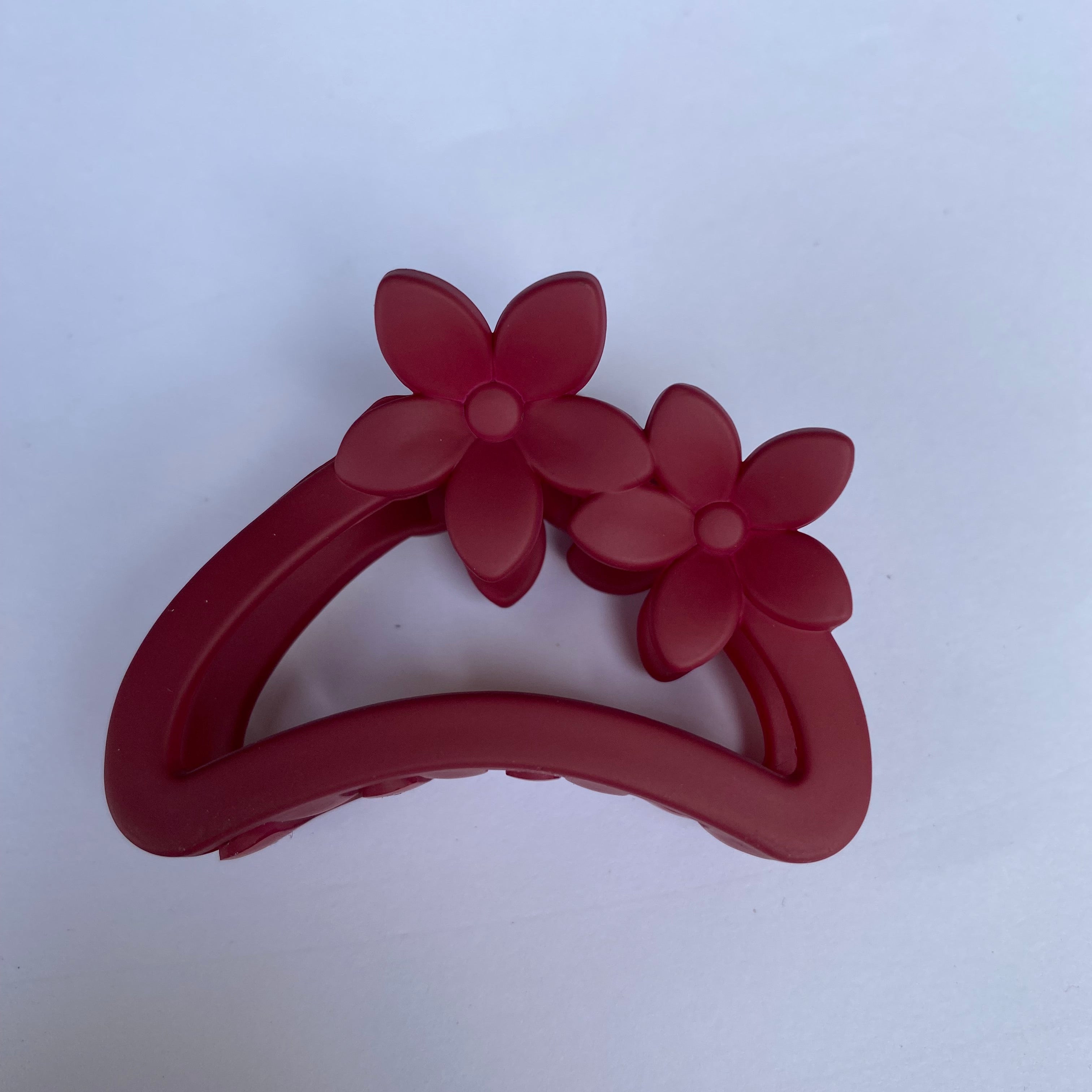 Floral Elegance Matte Hair Claws