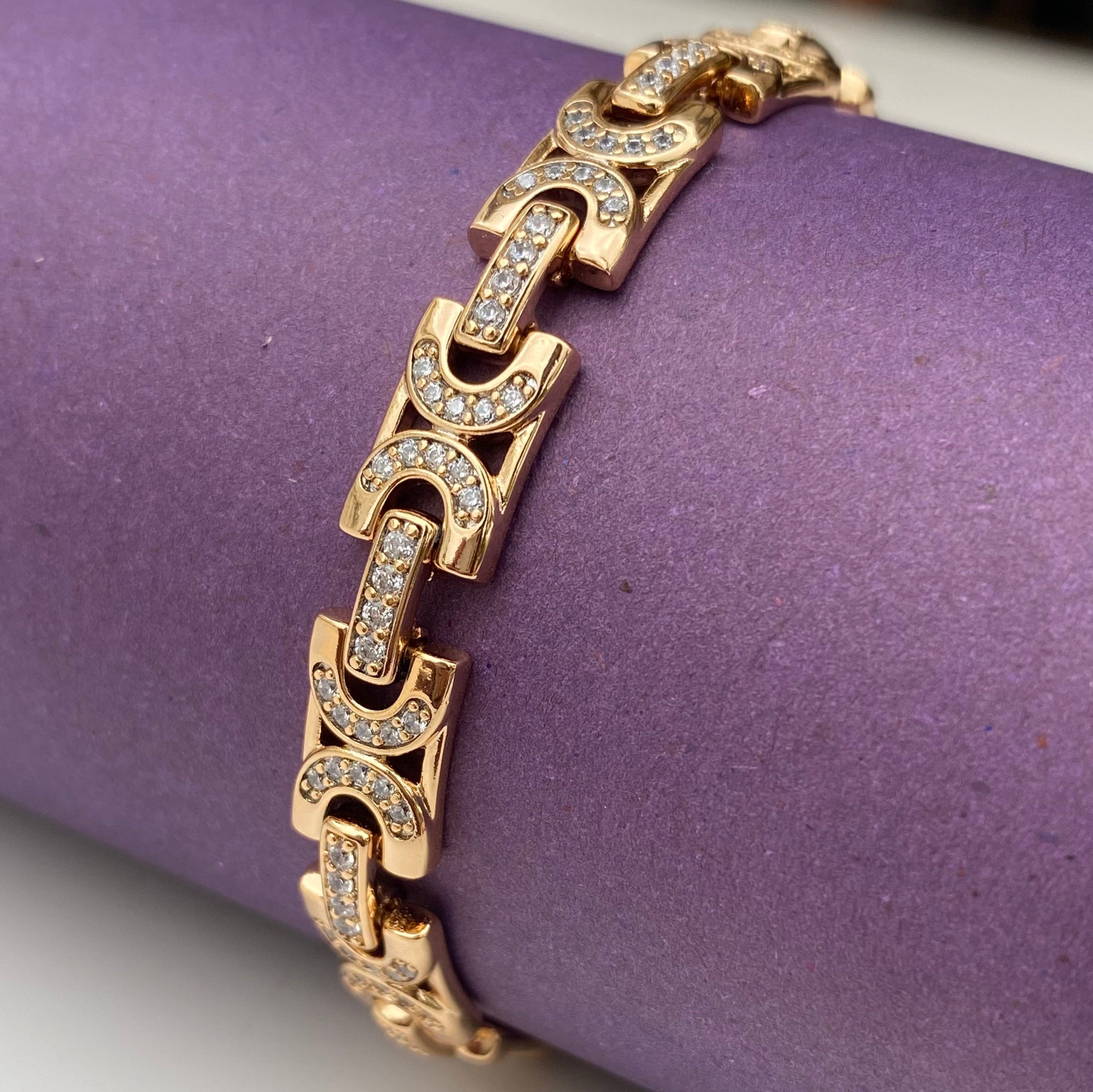 Chain Style Cuff Bracelet