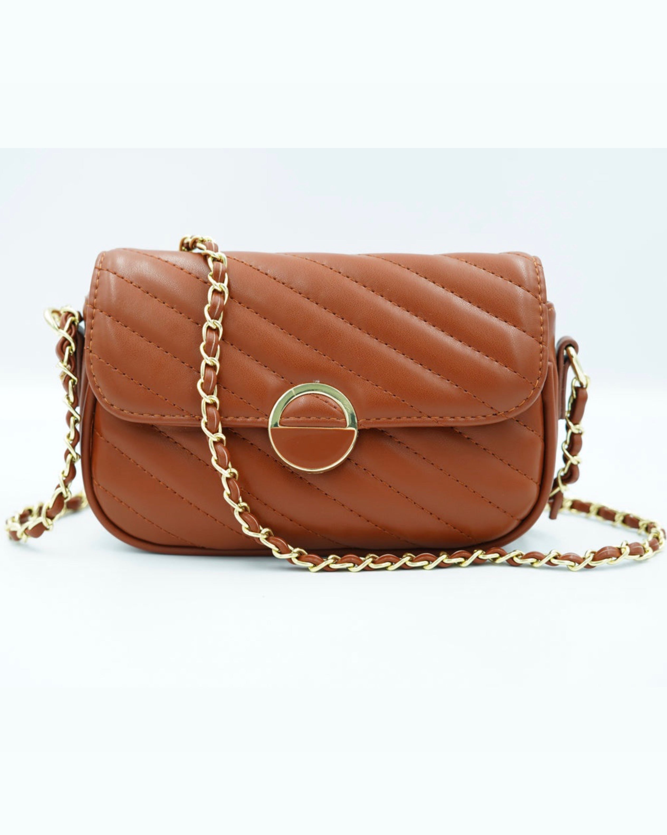 Women Crossbody Bag Brown