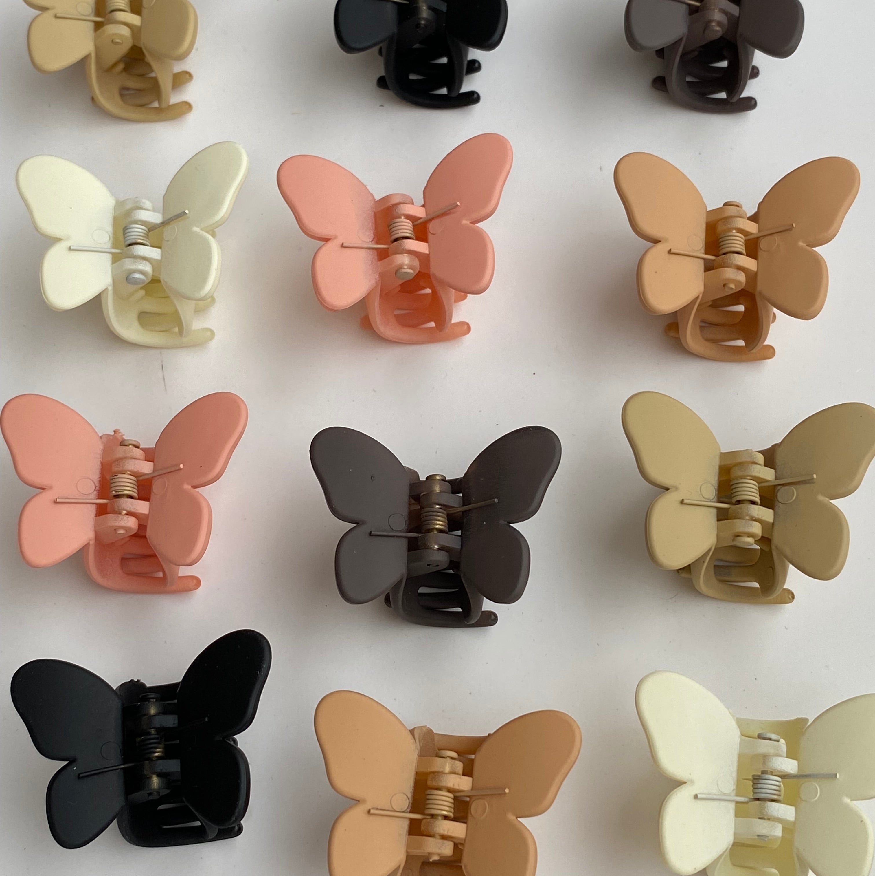 Butterfly Mini Hair Clips (pair)