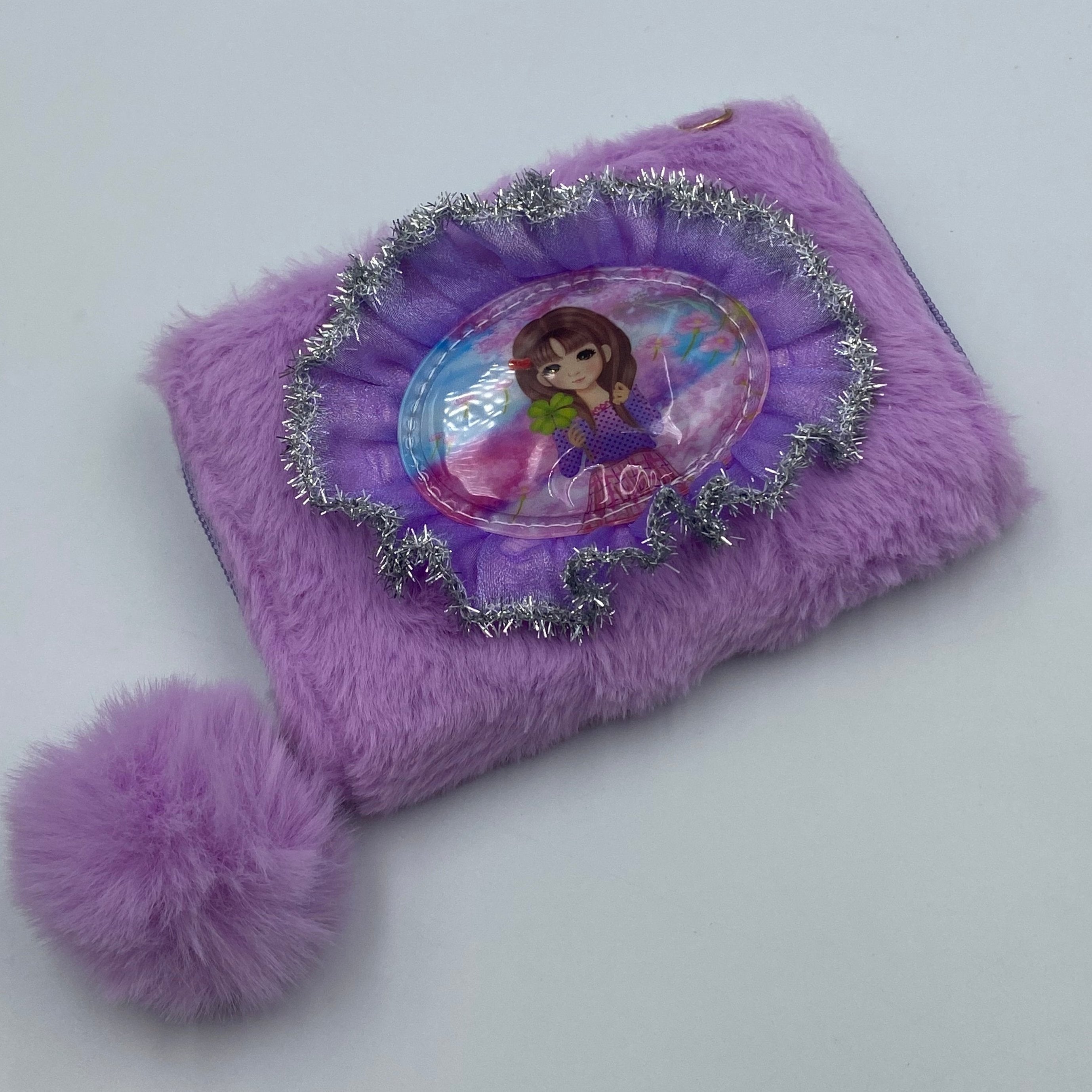 Wallet With Lighting Purple