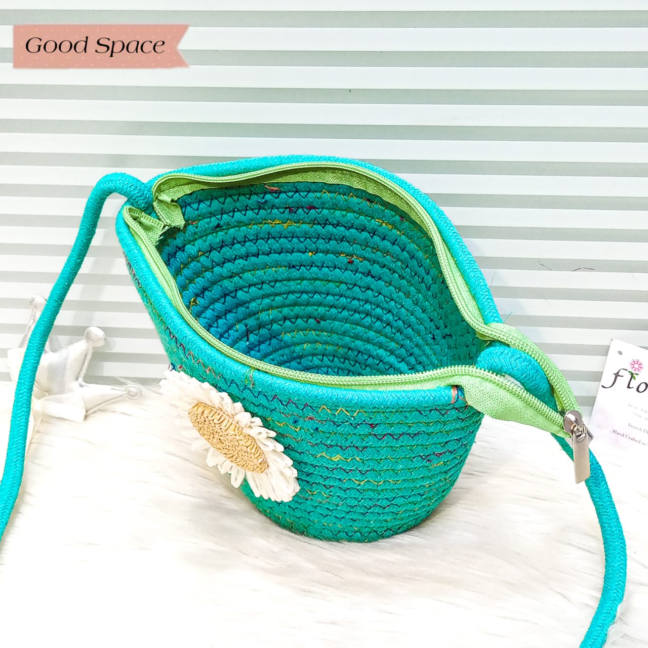 Seagreen Purse Sunflower