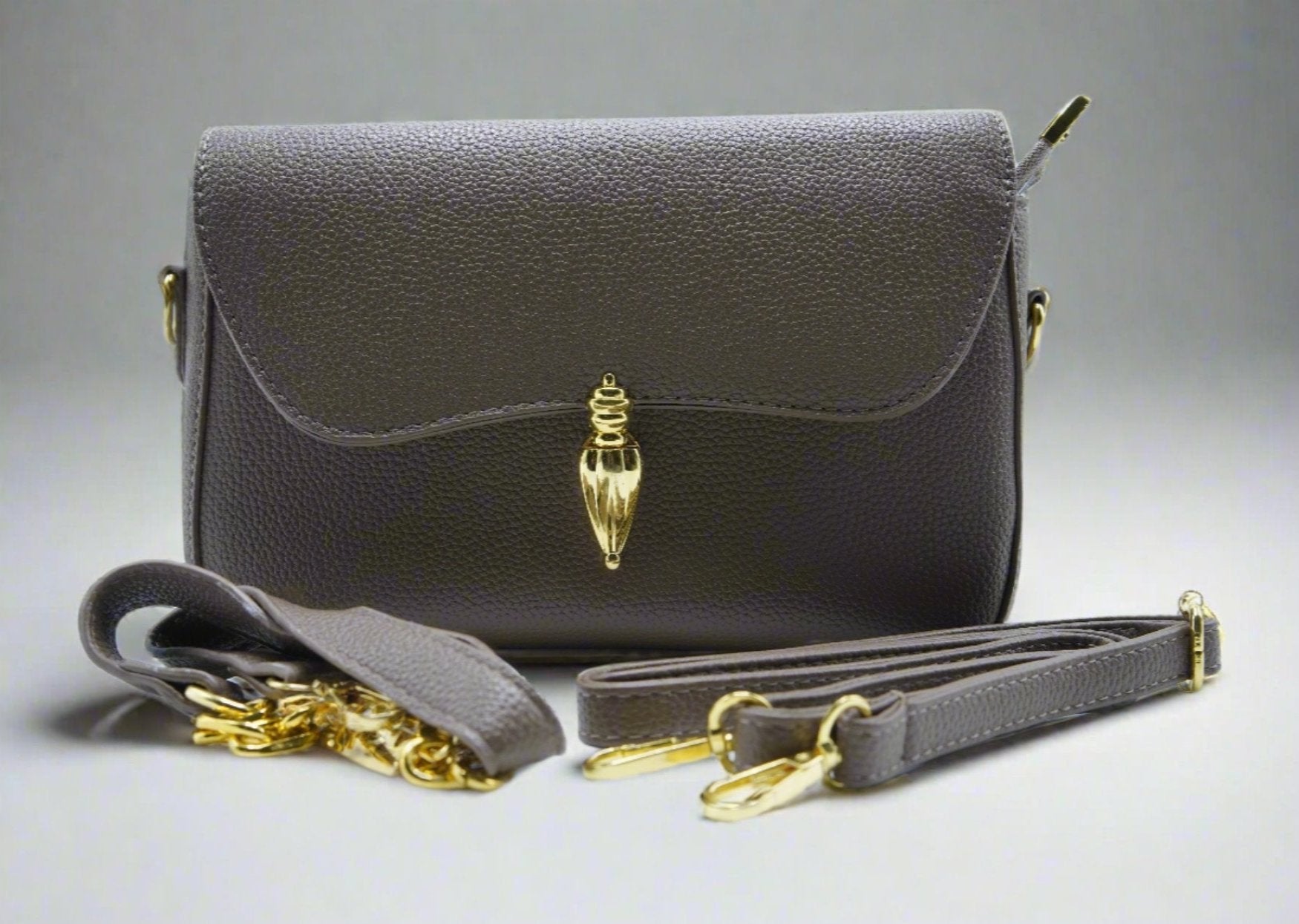 Women Crossbody Bag Brown