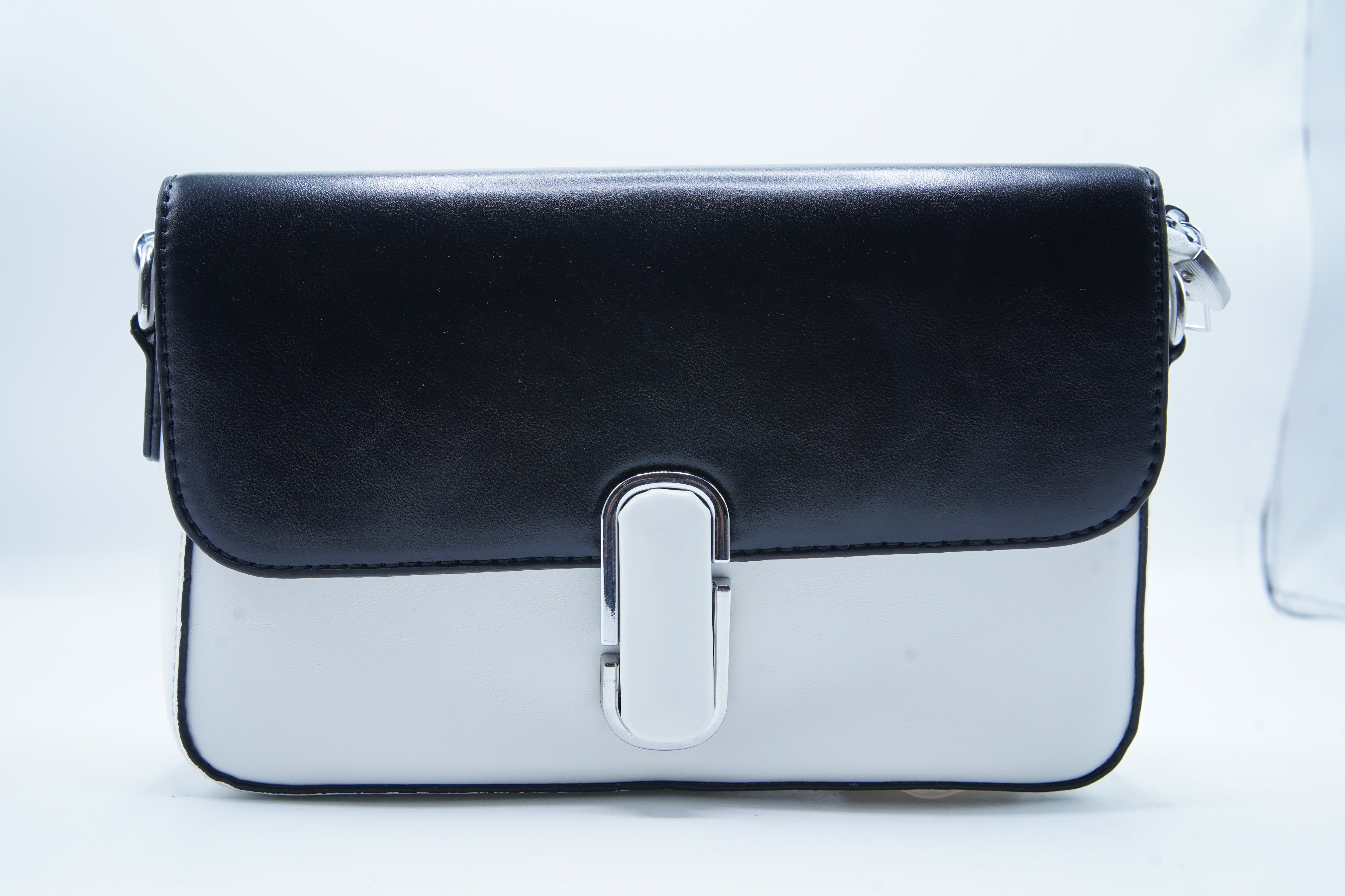 Women Crossbody Bag Black & White