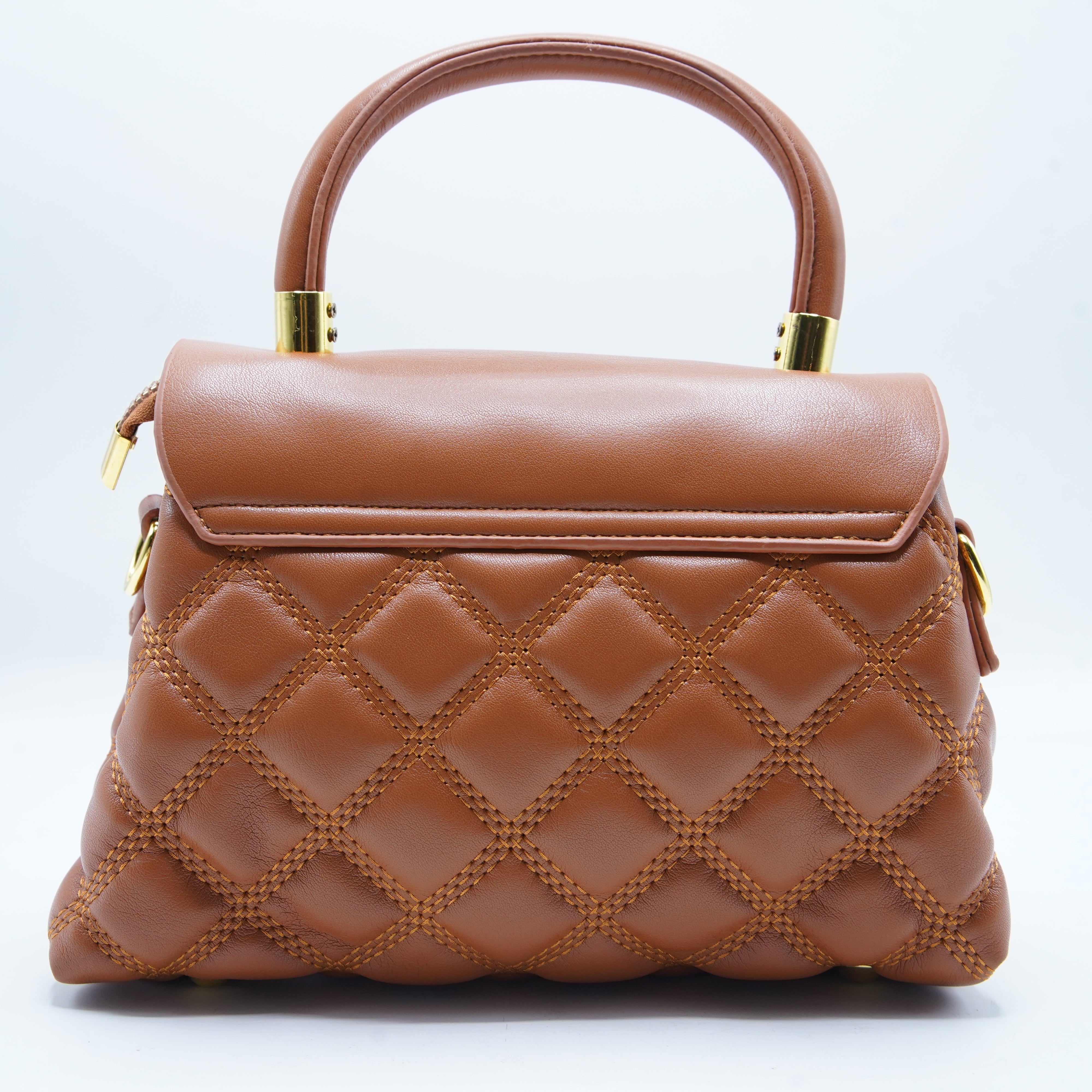 Women Crossbody Quilted Leather Bag