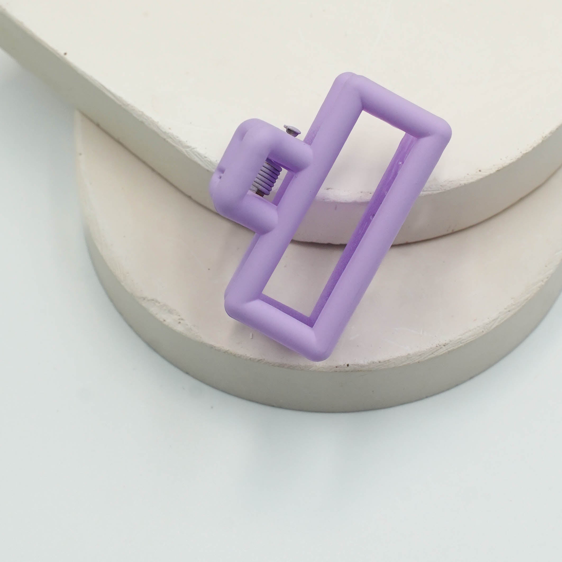 Pastel Rectangle Hair Catchers - Minimalist Elegance