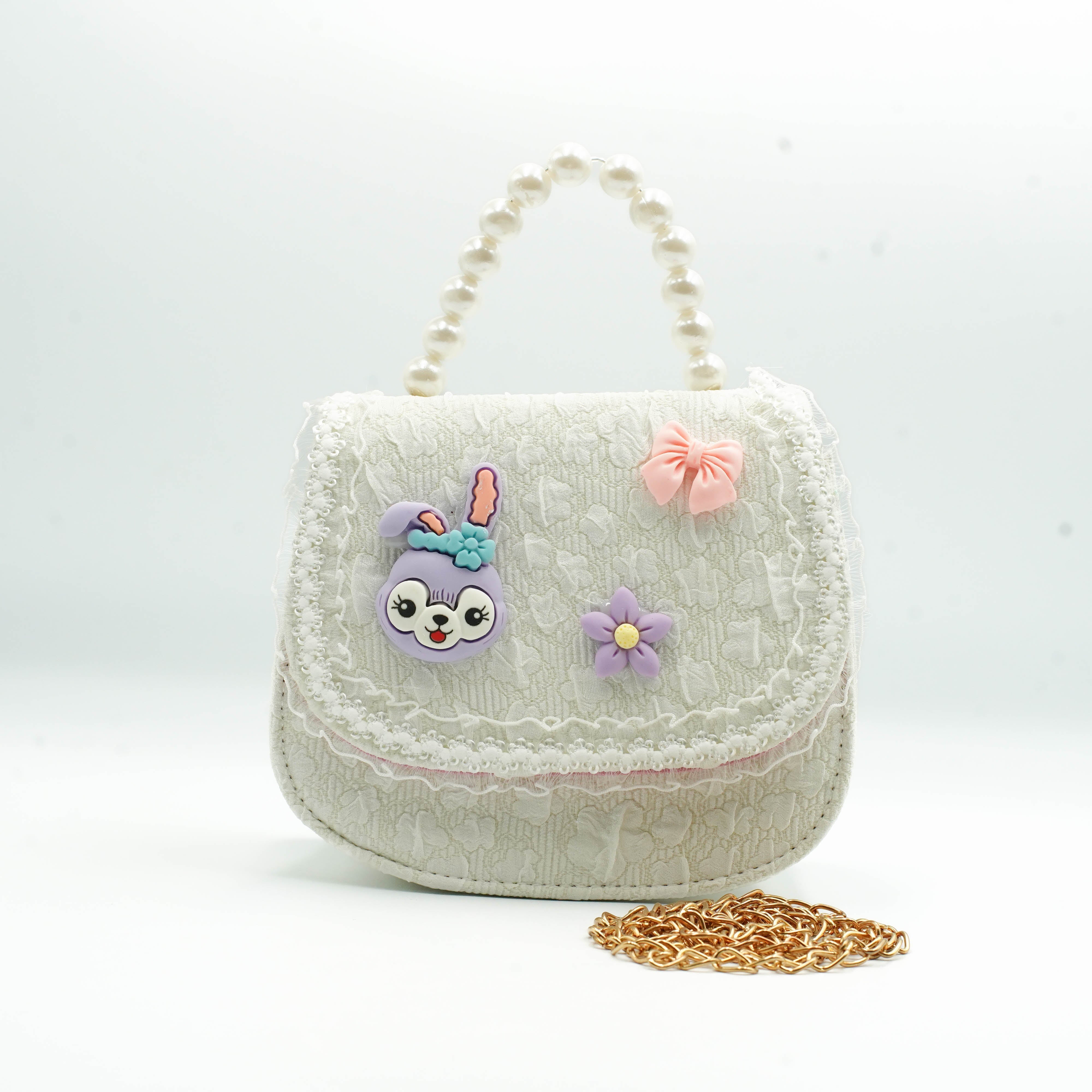 Girls Purse White