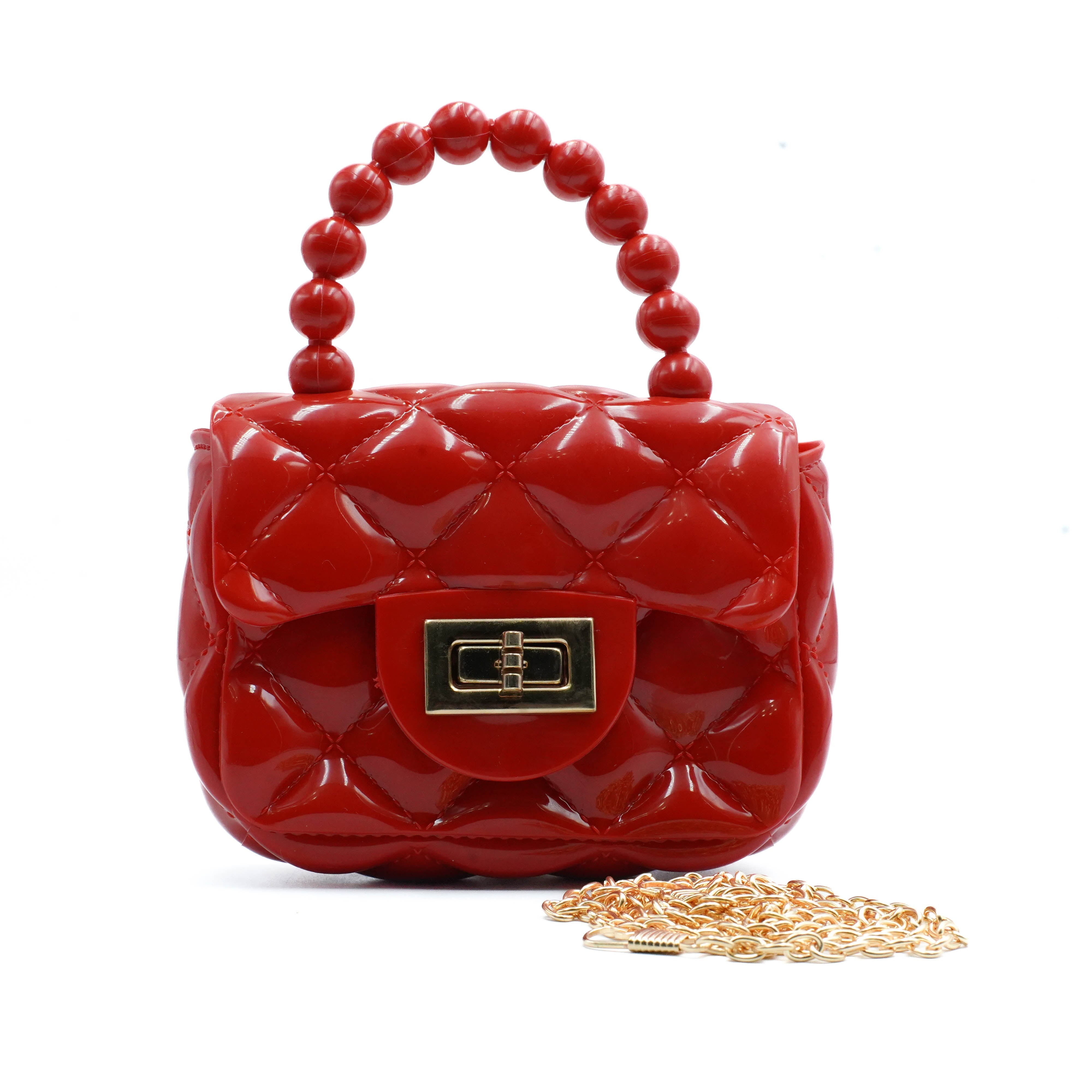 Silicone Purse Red