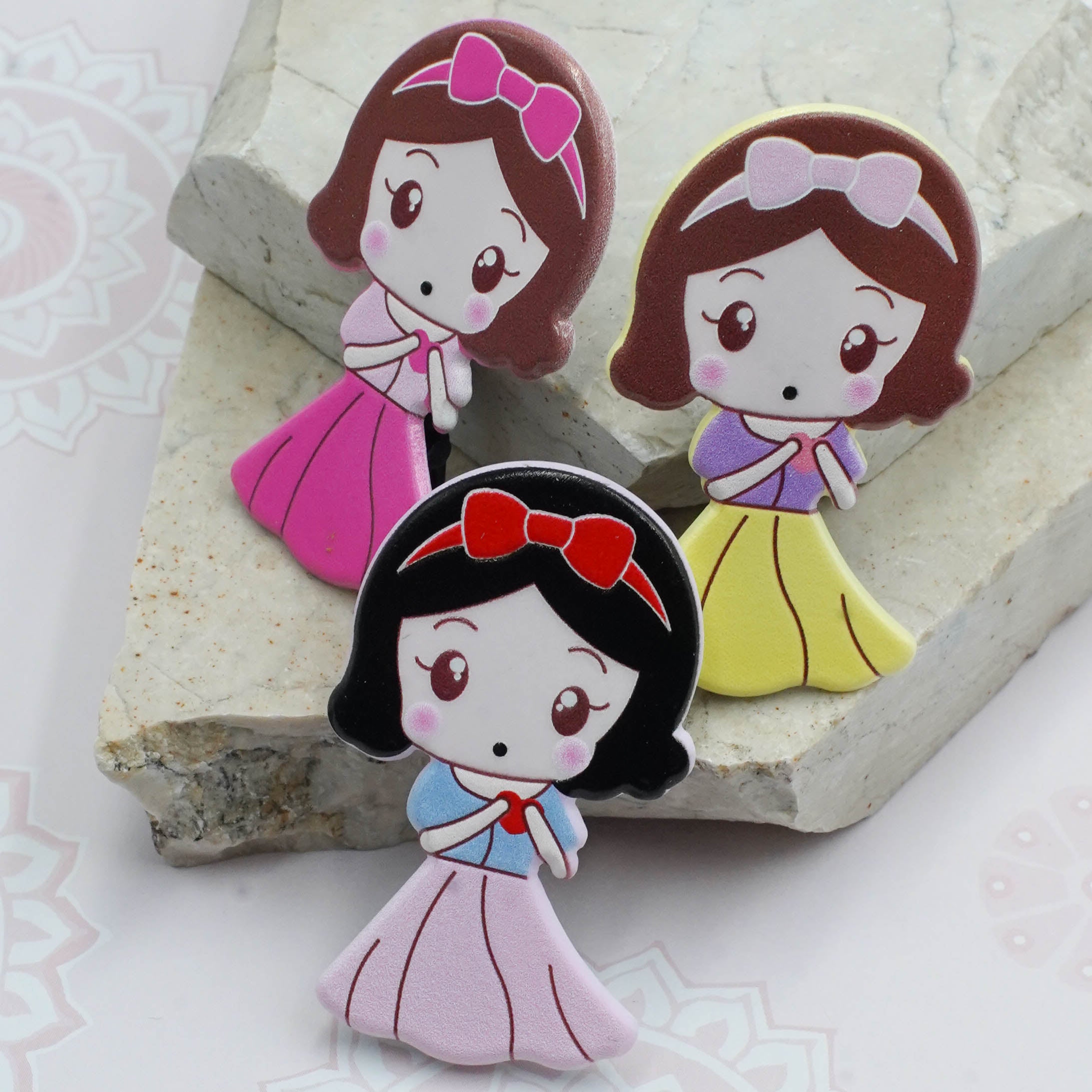 Princess Charm Hair Clips