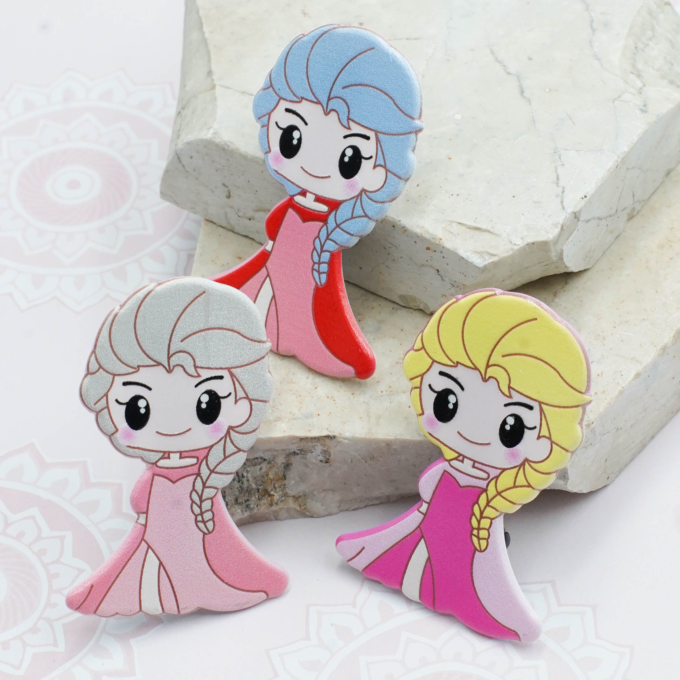 Princess Character Hair Pins