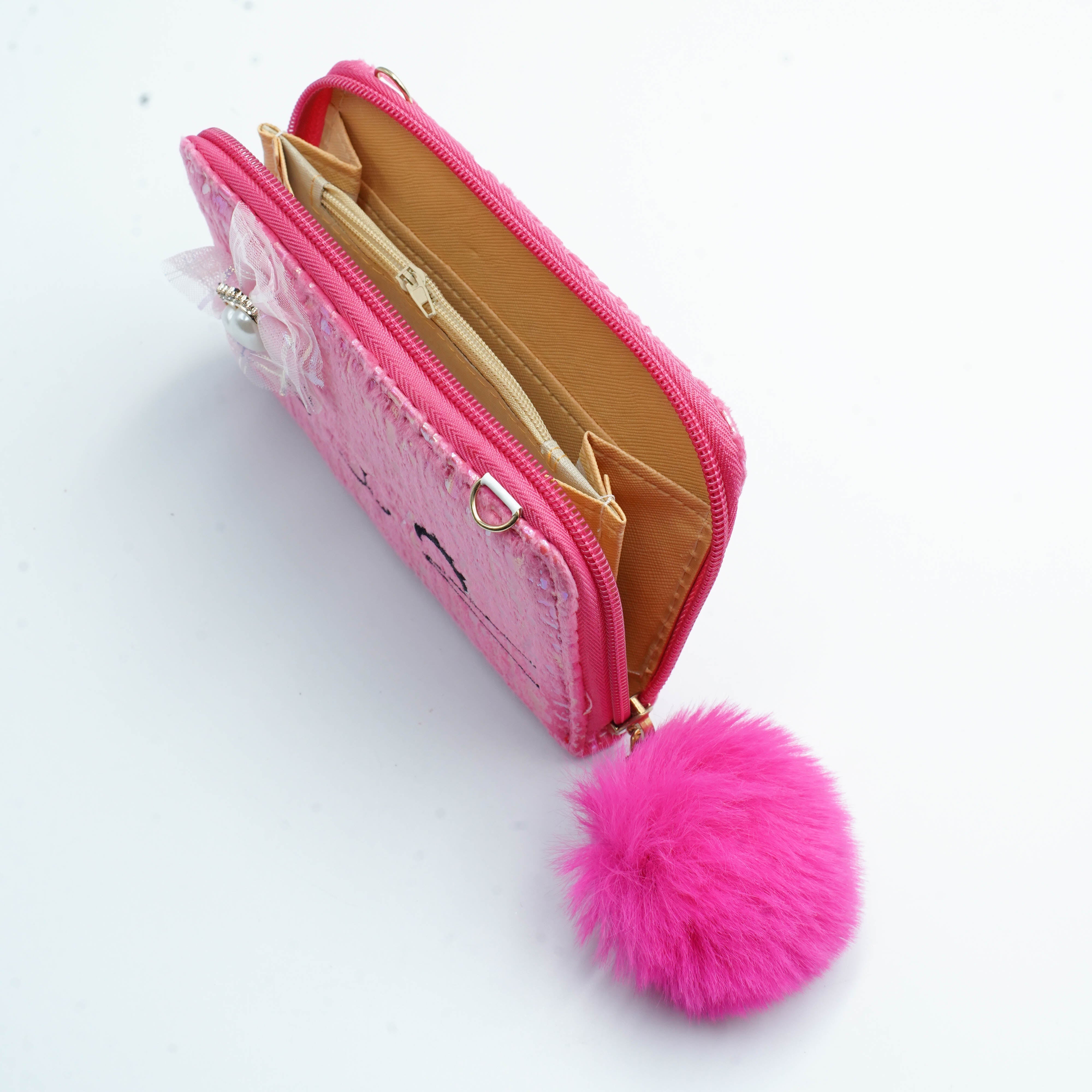 Kitten Purse Pink