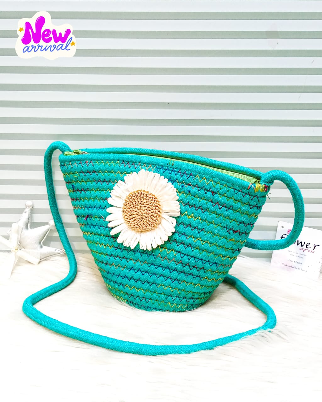Seagreen Purse Sunflower