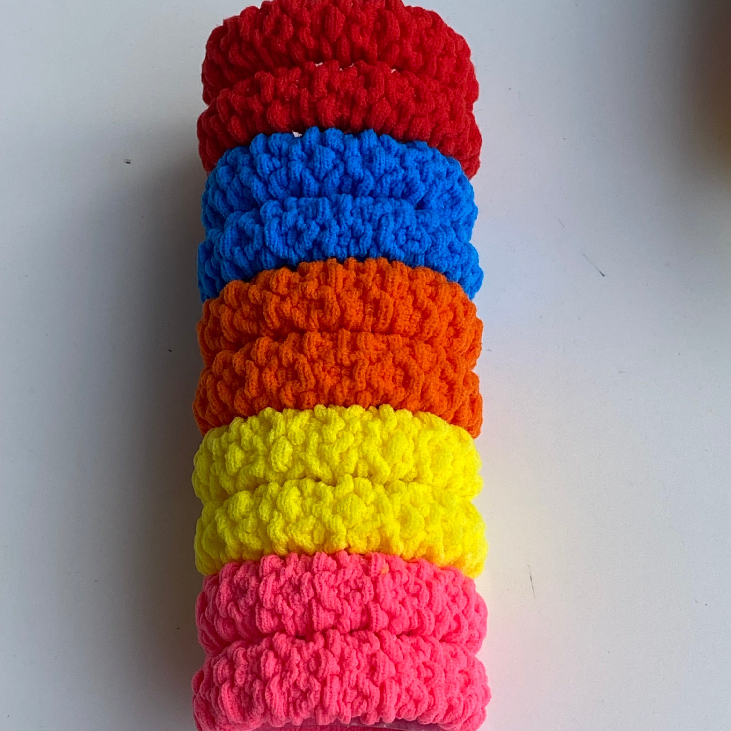 Vibrant Stretch Hair Ties 10 pc set