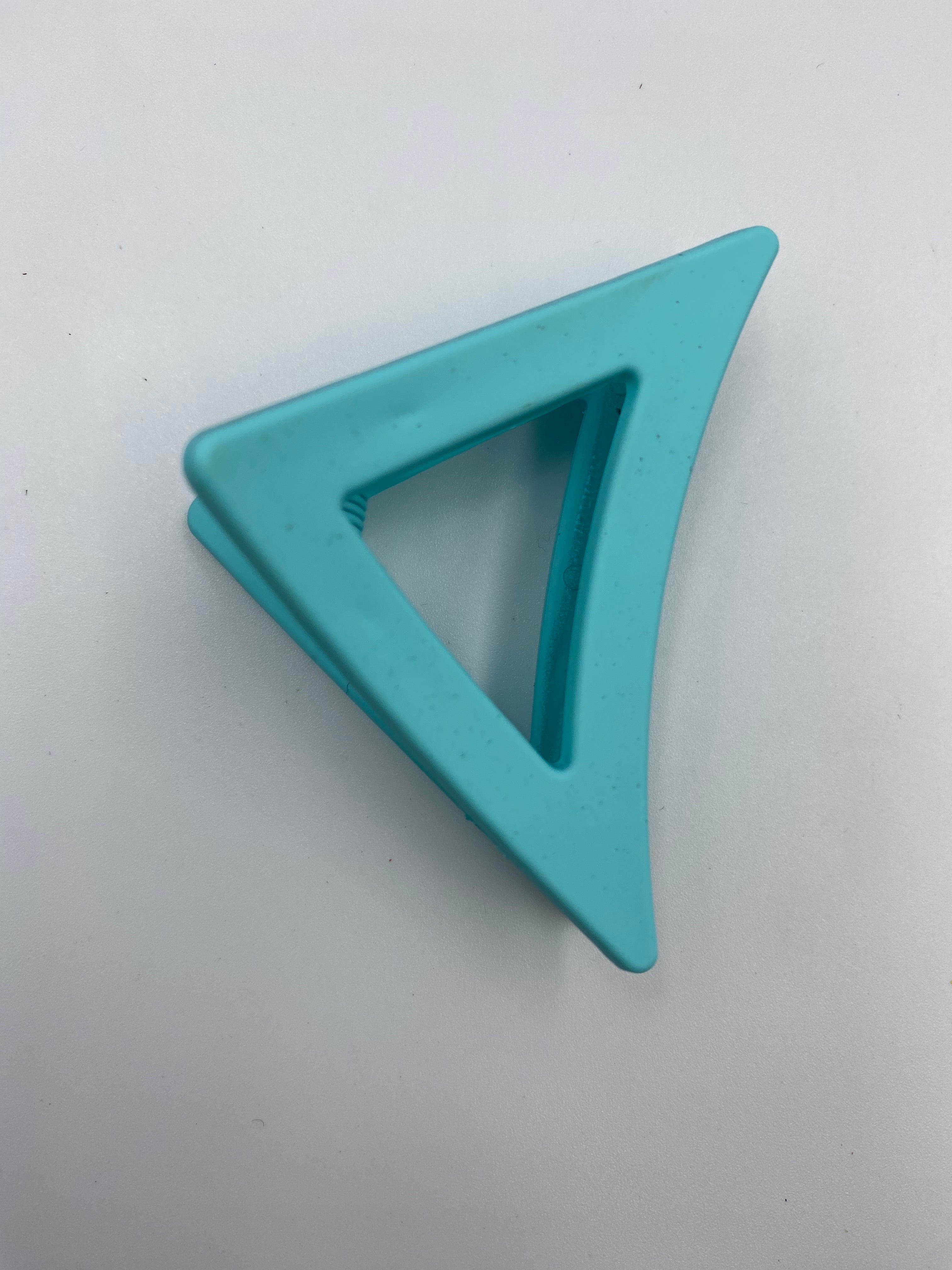 Geometric Triangle Hair Clips