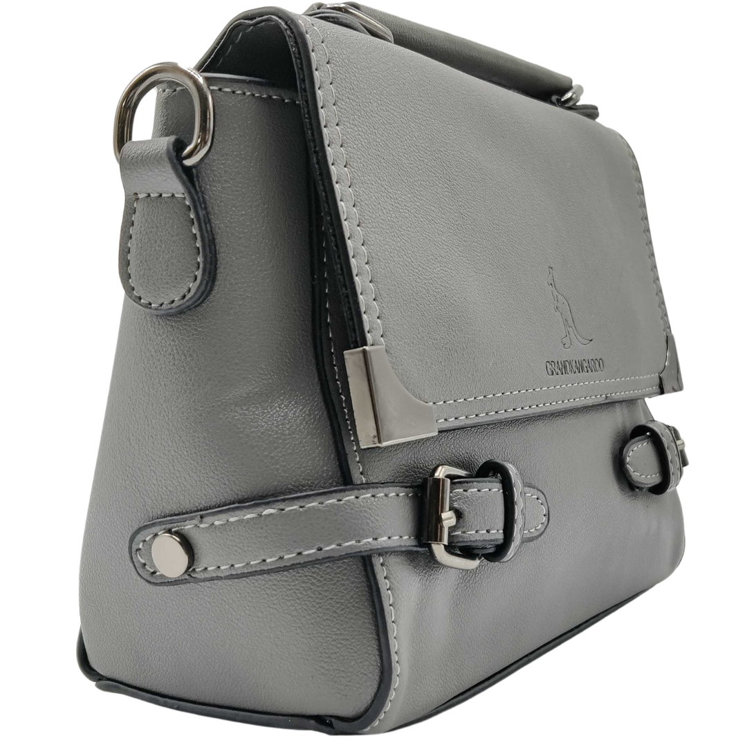 Women Sling Leather Bag With Adjustable Strap