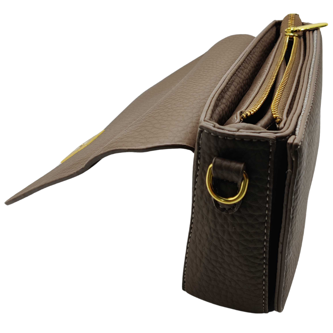 Women Crossbody Bag Brown