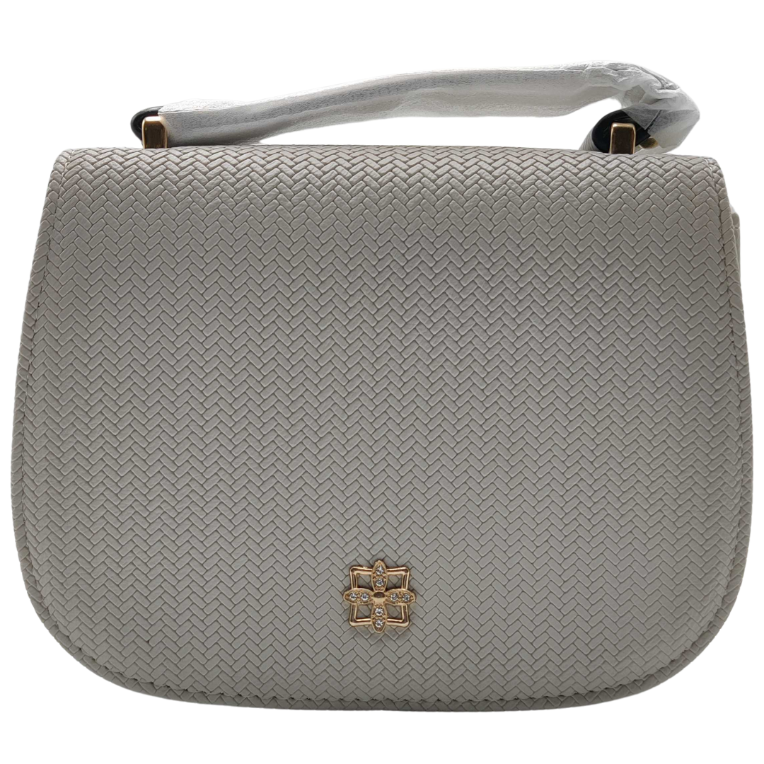 Women Crossbody Bag With Adjustable Strap And Silk Bow