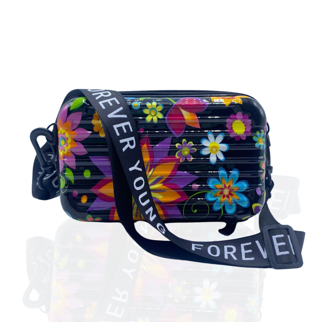 Crossbody Sling Box For Women's And Girls with Detachable Shoulder Strap
