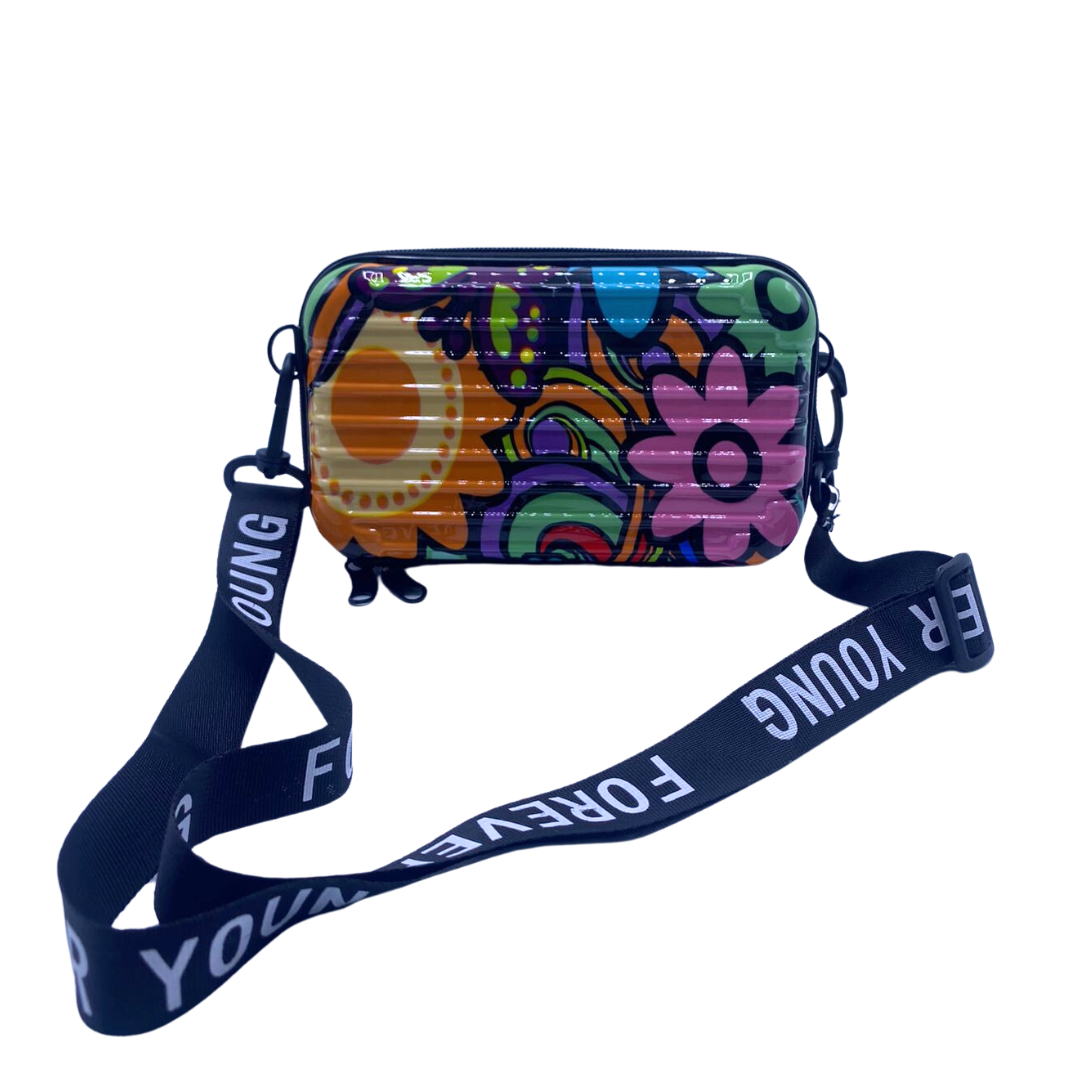 Crossbody Sling Box For Women's And Girls with Detachable Shoulder Strap