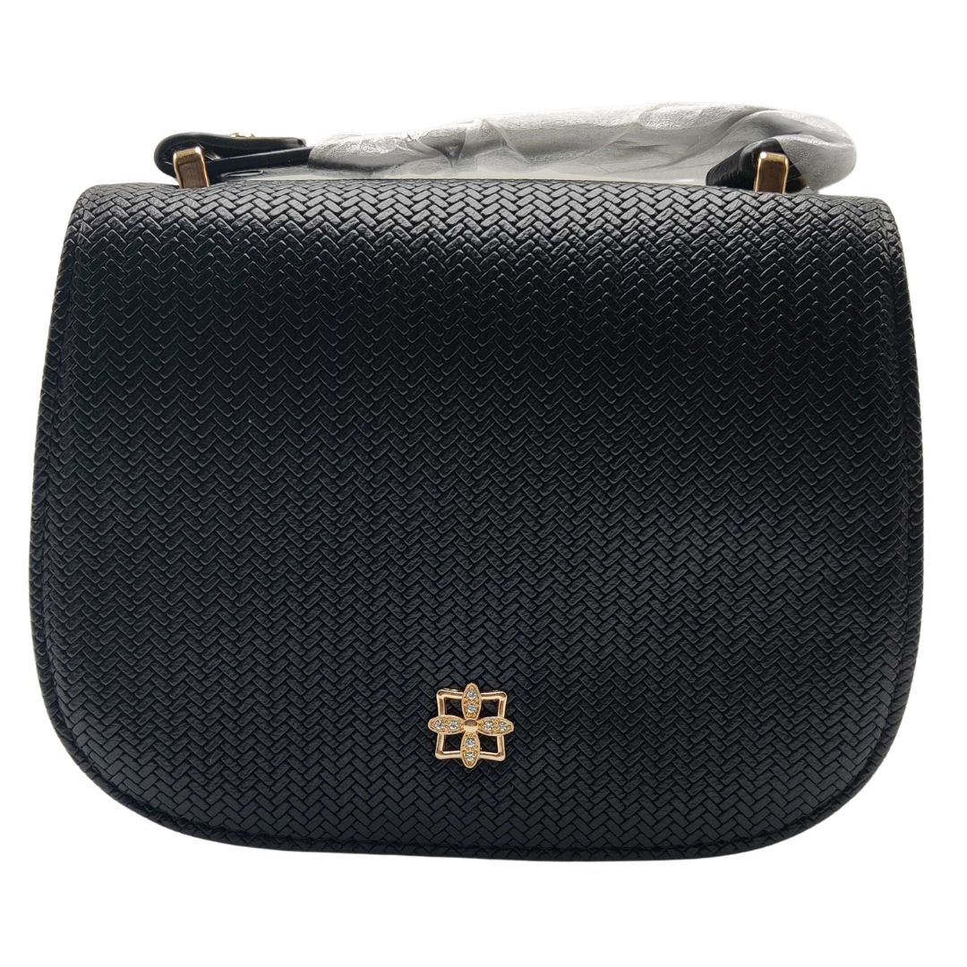Women Crossbody Bag With Adjustable Strap And Silk Bow