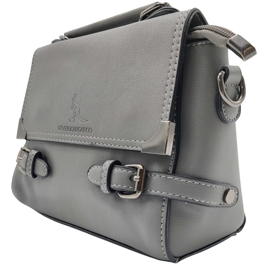 Women Sling Leather Bag With Adjustable Strap