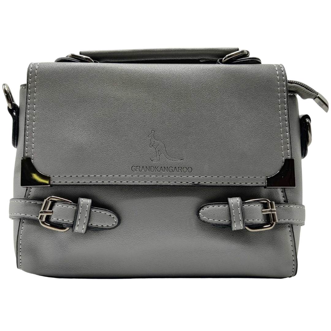 Women Sling Leather Bag With Adjustable Strap