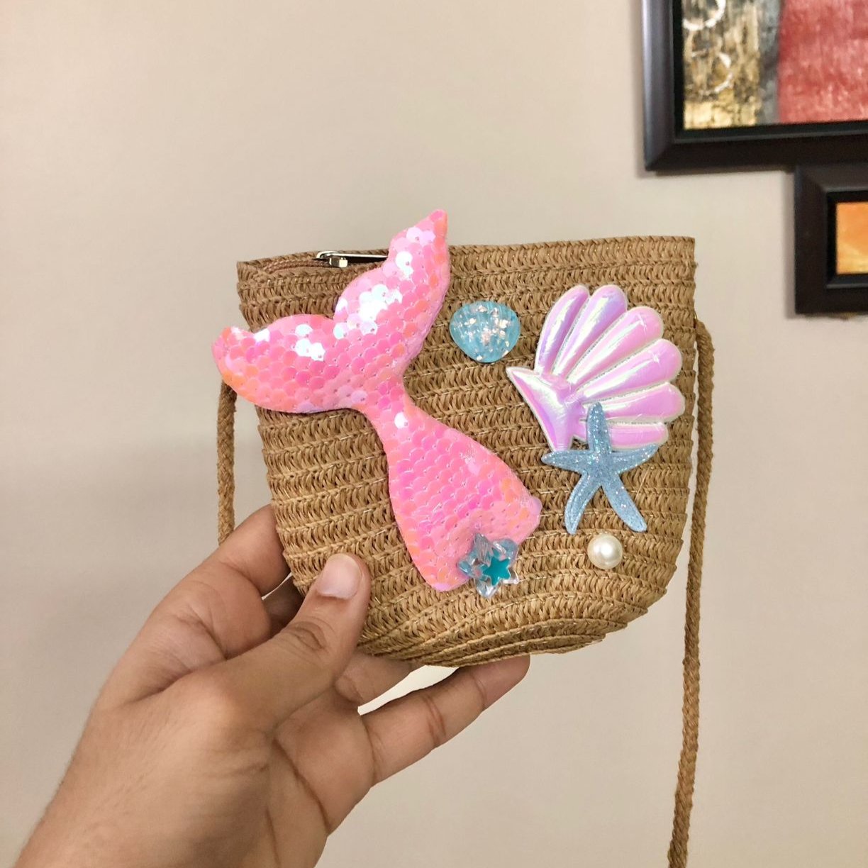 Mermaid Purse Brown
