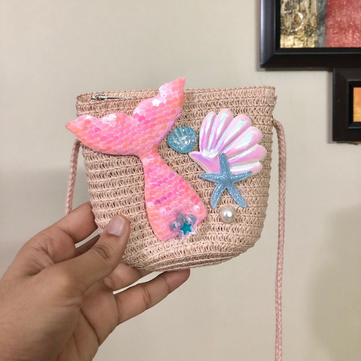 Mermaid Purse Pink