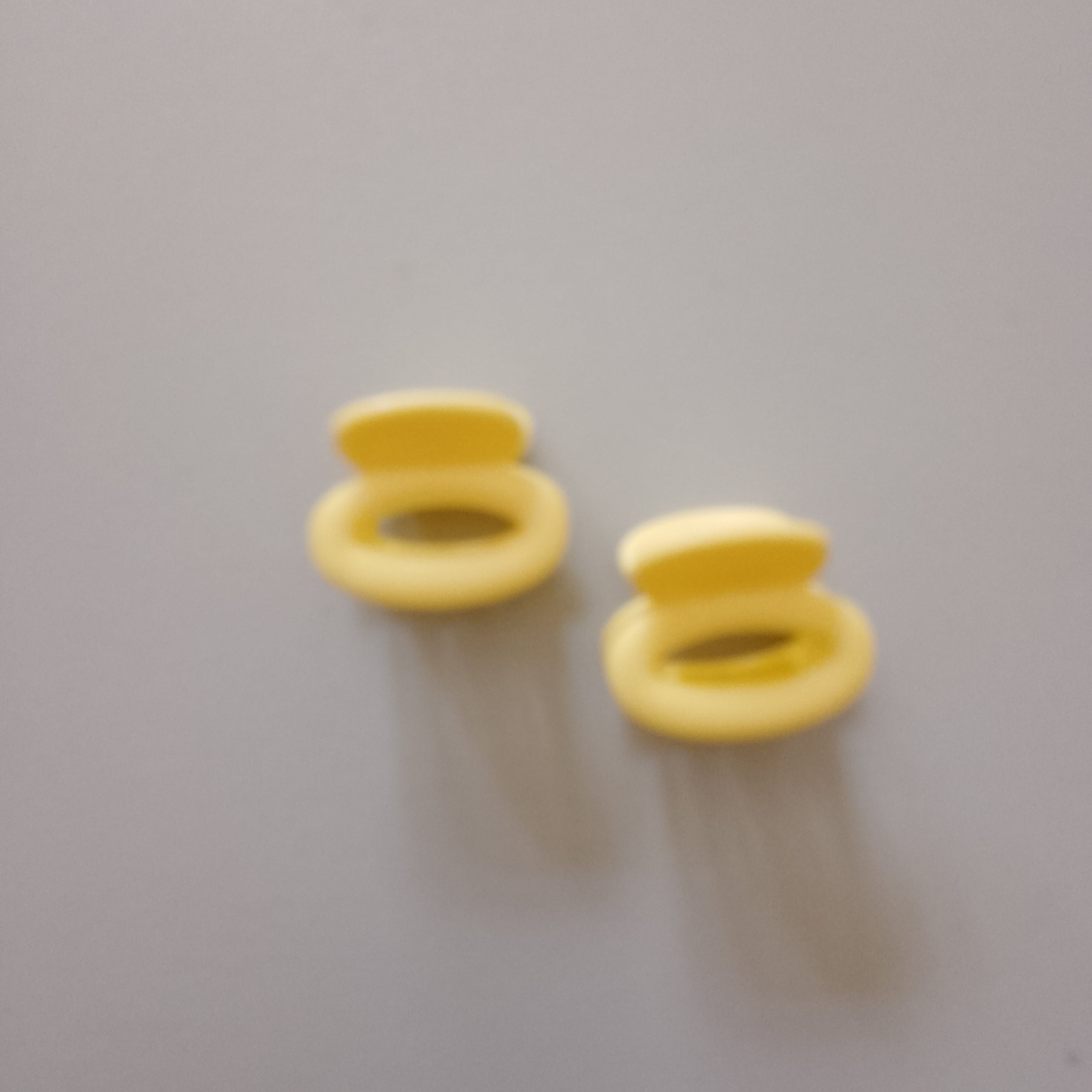 Pastel Mini Hair Claw pair